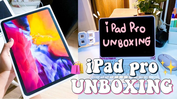 แกะกล่อง iPad pro 2020  Unboxing ✨📦