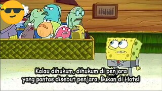 meme spongebob : sidang kasus korupsi