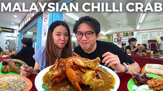 Malaysia's UNIQUE Chilli Crab, 50 Year Old Crab Restaurant! (EN/中CC)