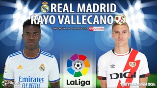 NHẬN ĐỊNH BÓNG ĐÁ | Real Madrid vs Vallecano (3h00 ngày 7/11). ON Football trực tiếp bóng đá La Liga