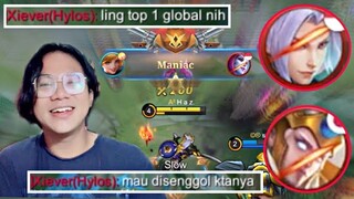 FANNY KU DI TANTANG OLEH TOP GLOBAL LING NO 1!! DI KATAIN EZ,KASIH MANIAC LANGSUNG UNTUK PERKENALAN!