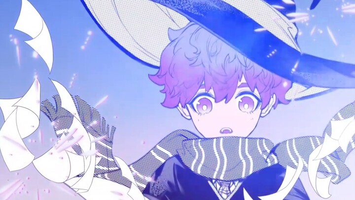 [Blue Prison Handwriting/Kaine] Black Confetti