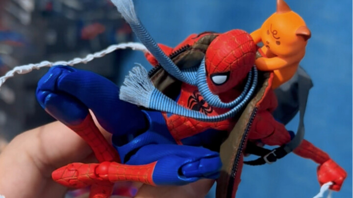 It's really fun to practice Spider-Man