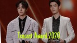 BJYX - Memory of Tencent Awards 2020 where Yizhan shared same stage