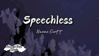 Speechless by Naomi Scott - Lyrics /@Pumpkin Dash Music