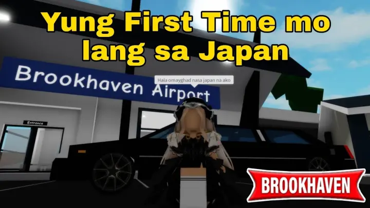 YUNG FIRST TIME MO LANG SA JAPAN | Brookhaven 🏡RP-Roblox