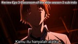 Ayano memanas 🔥 Anime Classroom of the elite season 2 episode 3 sub indo Review