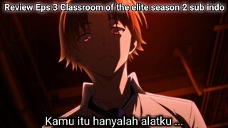 Ayano memanas 🔥 Anime Classroom of the elite season 2 episode 3 sub indo Review