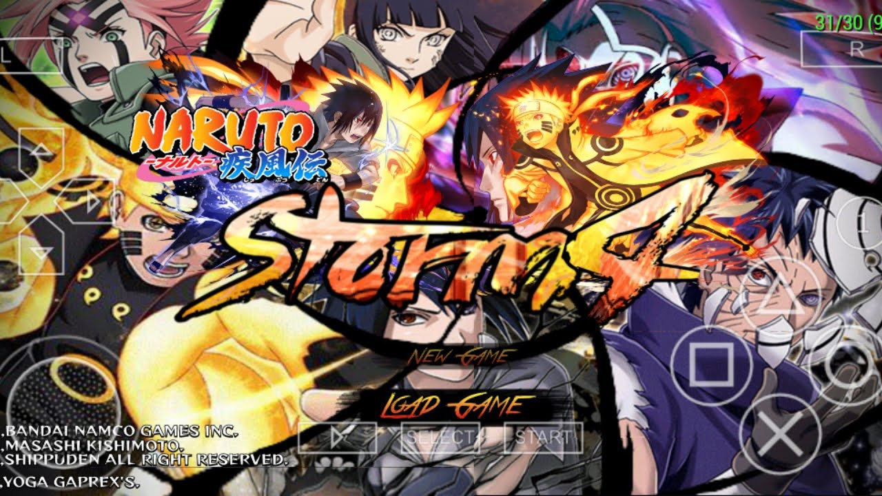 Naruto Shippuden Ultimate Ninja Impact Mod Storm 4 PSP ISO DOWNLOAD -  BiliBili