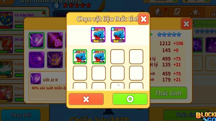 Pokemon Blockman Go Tập 9 - TIẾN HÓA CẤP CUỐI CÁ MẬP SÁT THỦ TRỞ NÊN MẠNH HƠN HU