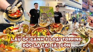 LẨU ỐC GÁNH 7 loại topping GIÁ SỐC CHỈ 59K của cặp đôi LGBT siêu dễ thương | Địa điểm ăn uống