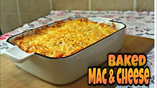Baked Mac and cheese, from spaghetti leftover? yes! just Cook eat simple