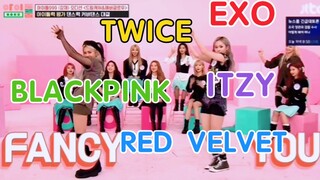 everglow翻跳blackpink、twice、exo、red velvet、ITZY歌曲！