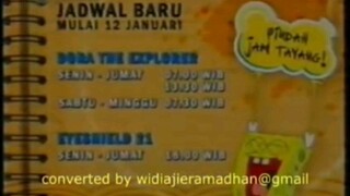 promo nick di global tv pindah jam tayang (2009)