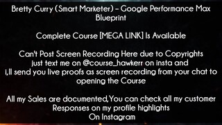 Bretty Curry (Smart Marketer) Course Google Performance Max Blueprint download