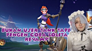 Ketika Cewe Sok2an Nyoba Main Tank! Gimana Rasanya? | MLBB GAMEPLAY