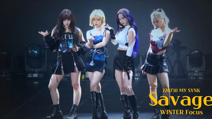 220730 Savage - aespa WINTER (วินเทอร์) Fancam