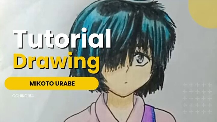 Tutorial Drawing Mikoto Urabe