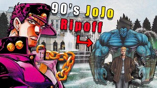 This 90's Comic Ripped Off Jojo's Bizarre Adventure