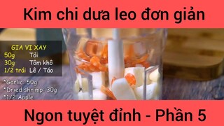 Kim chi dưa leo đơn giản ngon tuyệt đỉnh phần 5