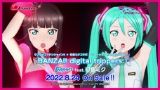 【試聴動画】ラブライブ！サンシャイン!! × 初音ミクコラボ アニメーションPV付きシングル 「BANZAI! digital trippers」