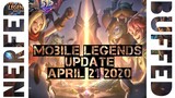 Mobile Legends Update April 21 2020 (Tagalog)