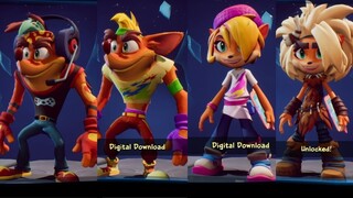 Crash Bandicoot 4: It's About Time - All Crash & Coco Skins (Pre-order Bonus)