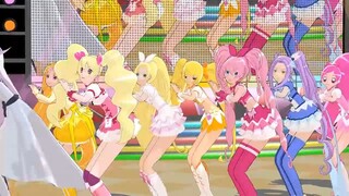 【mmdプリキュア】スイプリ・ハトプリ・フレプリで多里未来のカルテット