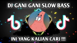 DJ GANI GANI SLOW BASS TIKTOK VIRAL TERBARU 2021 || DJ GANI GANI X HUJAN BADAI ANGIN RIBUT