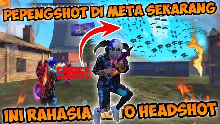 CARA MUDAH HEADSHOT PEPENGSHOT DI META SEKARANG😱BEGINI CARAKU HEADSHOTIN MUSUH
