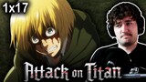 FEMALE TITAN!! | Attack on Titan 1x17 REACTION | Female Titan