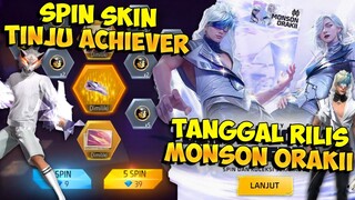 TANGGAL RILIS BUNDLE BARU MONSON ORAKII !! Spin Skin Tinju Achiever & Bocoran Event Selanjutnya