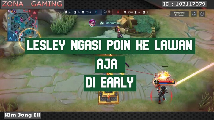 LESLEY NGASI POIN SECARA CUMA CUMA