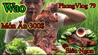 Món Ăn Miền Quê,Thỏ Quay 300$ ,Ăn Với Chén Nước Chấm Thần Thánh ,Siêu Ngon .PhongVlog 79#54