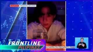 'Give Me Your Forever' ni Zack Tabudlo, pinakinggan ni BTS Jung Kook | Frontline Pilipinas