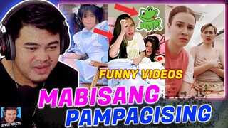 MABISANG PAMPAGISING - FUNNY VIDEOS COMPILATION | Jover Reacts (reaction video)