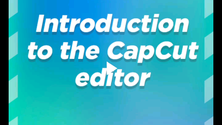 Intro to the Cupcut editor
