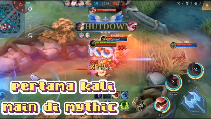 [Lapu-Lapu Main] Jadi Gini Rasanya Main Di Mythic 😅