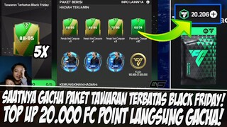 📌TOP UP 20.000 FC POINT!! GACHA PAKET BRUTAL EVENT RIVALS TAMATIN BLACK FRIDAY EA SPORT FC 24 MOBILE