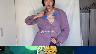 TikTok lady’s jojo creation