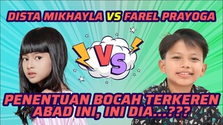 Dista Mikhayla vs Farel Prayoga: Adu Keren! Youtuber vs Penyanyi! #AdaDiShorts #AdaBanyakEpicMoment