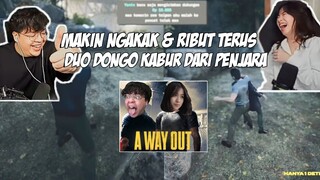 RIBUT MULU & GADA YANG MAU NGALAH DUO DONGO DEANKT NASTASIA ADELINE KABUR DARI PENJARA A WAY OUT