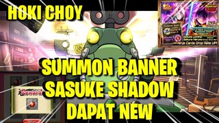 HOKI EUY || SUMMON BANNER SASUKE SHADOW || DAPAT NEW || NxB NINJA VOLTAGE || #umarhusni #salamUHN