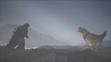 Godzilla vs Giant Chicken Epic Battle