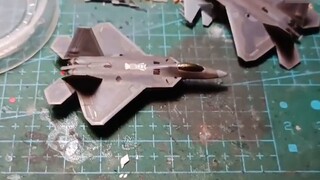 Improve the 5th generation aircraft to the 5th generation 1/350 F-22 "Raptor"