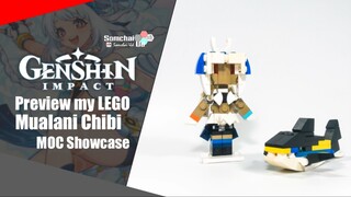 Preview my LEGO Genshin Impact Mualani Chibi | Somchai Ud