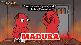 ketika setan push rank di bulan Ramadhan - animasi dubbing Madura spesial ramadhan - ep animation