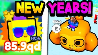 This NEW YEARS UPDATE IS CRAZY! | LIVE EVENT, TITANIC MONKEY, F2P GIFTS! (Pet Simulator X)