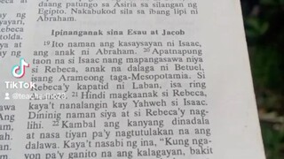 Pang Araw Araw na Talata.                                   Genesis 26:19-21