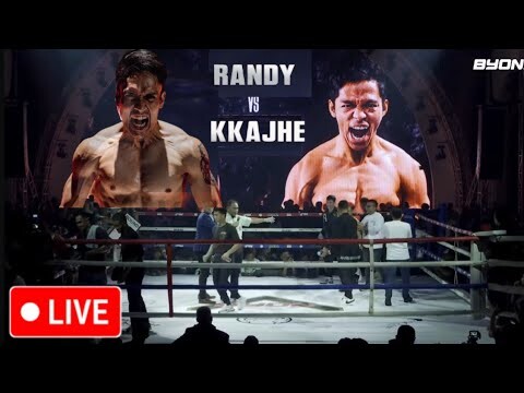 🔴 LIVE RANDY PANGALILA VS KKAJHE - BYON COMBAT 3 FULL FIGHT